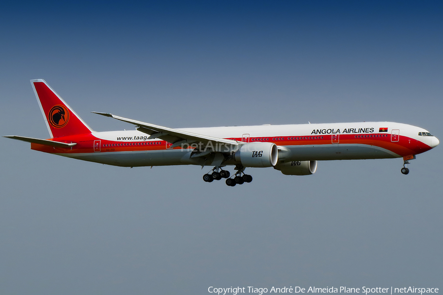 TAAG Angola Airlines Boeing 777-3M2(ER) (D2-TEI) | Photo 386590
