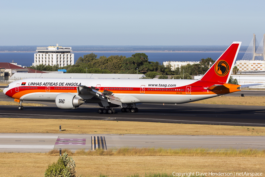 TAAG Angola Airlines Boeing 777-3M2(ER) (D2-TEI) | Photo 119623