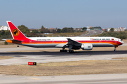 TAAG Angola Airlines Boeing 777-3M2(ER) (D2-TEI) at  Lisbon - Portela, Portugal