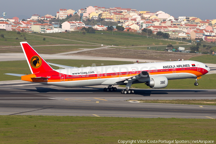 TAAG Angola Airlines Boeing 777-3M2(ER) (D2-TEK) | Photo 138783