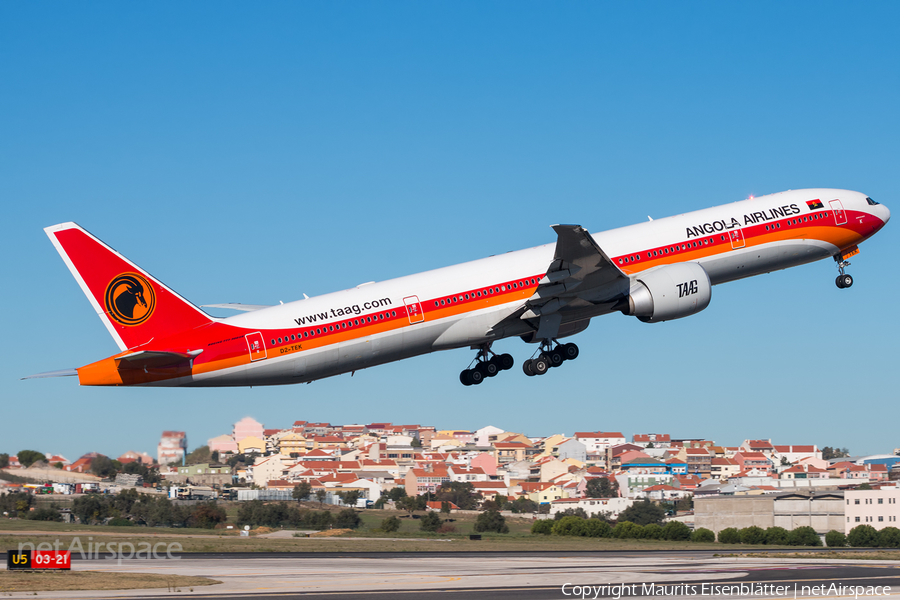 TAAG Angola Airlines Boeing 777-3M2(ER) (D2-TEK) | Photo 200208