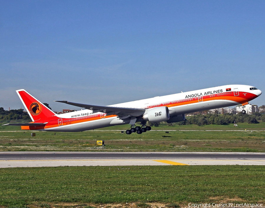 TAAG Angola Airlines Boeing 777-3M2(ER) (D2-TEK) | Photo 203593