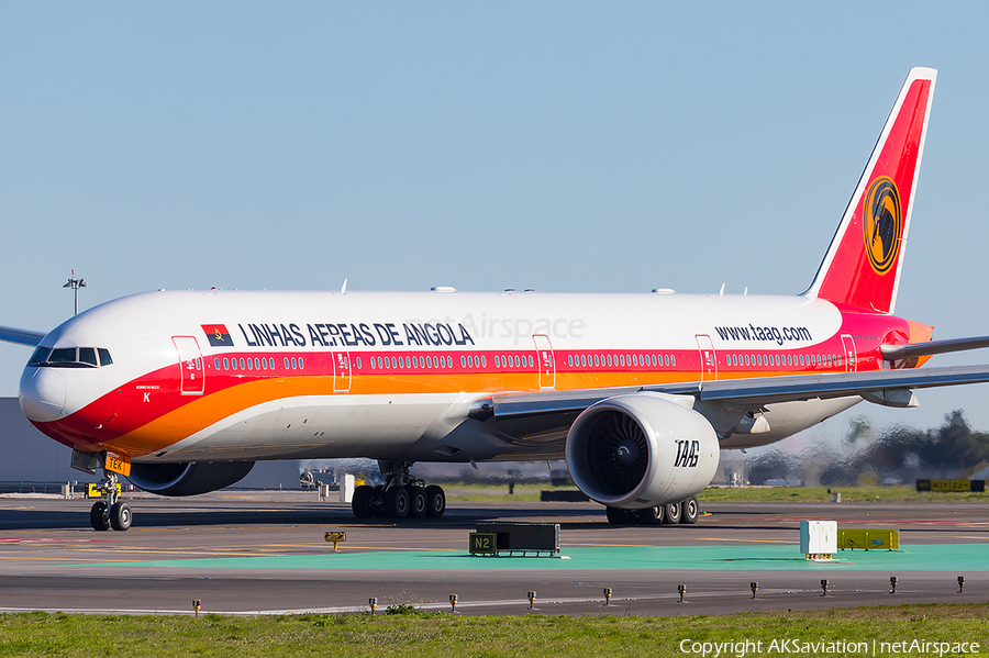TAAG Angola Airlines Boeing 777-3M2(ER) (D2-TEK) | Photo 209461