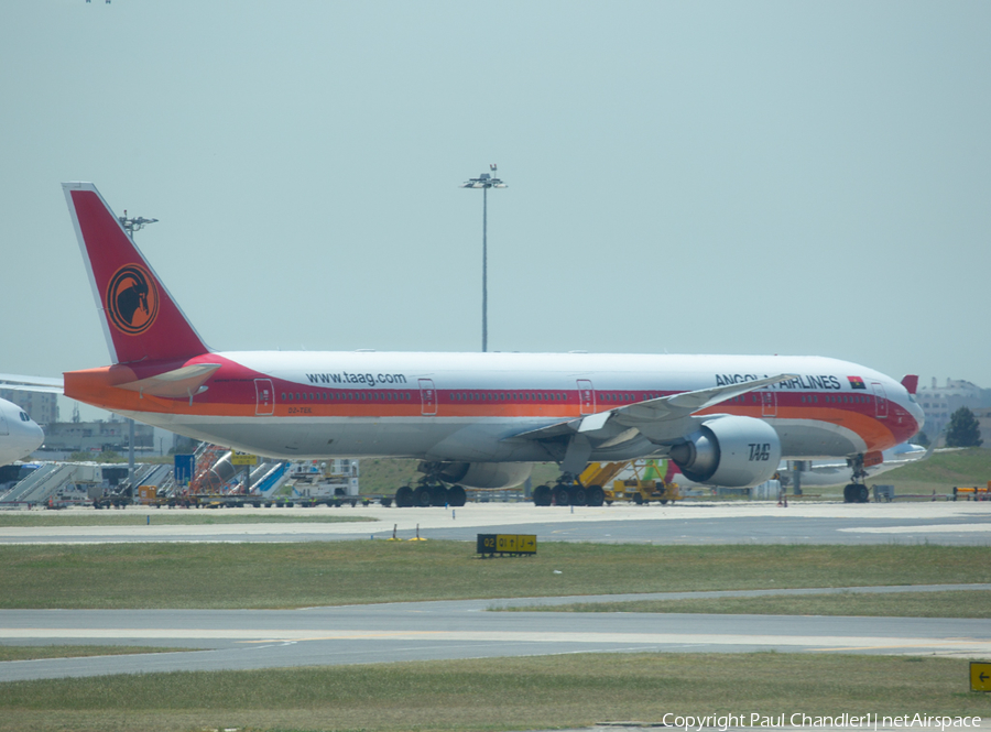 TAAG Angola Airlines Boeing 777-3M2(ER) (D2-TEK) | Photo 508019