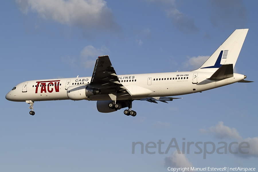 TACV - Cabo Verde Airlines Boeing 757-2Q8 (D4-CBG) | Photo 269824