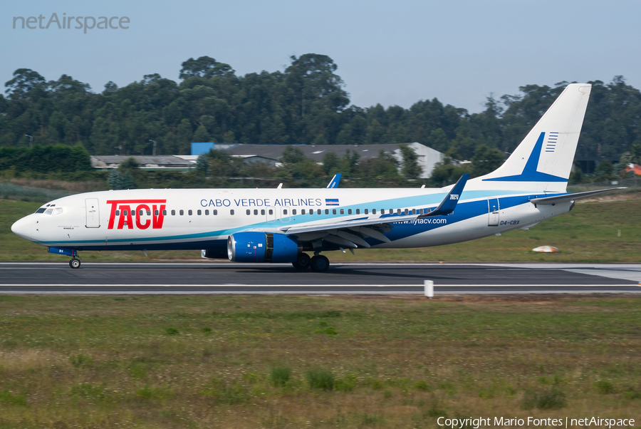 TACV - Cabo Verde Airlines Boeing 737-8Q8 (D4-CBX) | Photo 55790