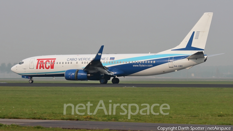 TACV - Cabo Verde Airlines Boeing 737-8Q8 (D4-CBX) | Photo 216117