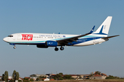 TACV - Cabo Verde Airlines Boeing 737-8Q8 (D4-CBX) at  Lisbon - Portela, Portugal
