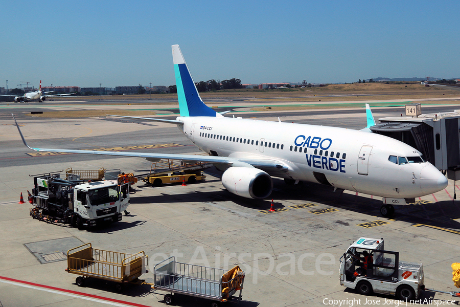 TACV - Cabo Verde Airlines Boeing 737-7M2 (D4-CCI) | Photo 640029