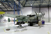 Luftwaffe Messerschmitt Bf 110 (D5RL) at  Hendon Museum, United Kingdom