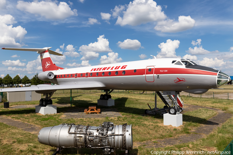 Interflug Tupolev Tu-134 (DDR-SCB) | Photo 455082