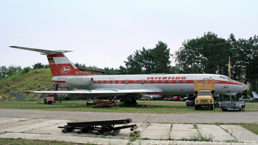 Interflug Tupolev Tu-134A (DDR-SCH) | Photo 406948