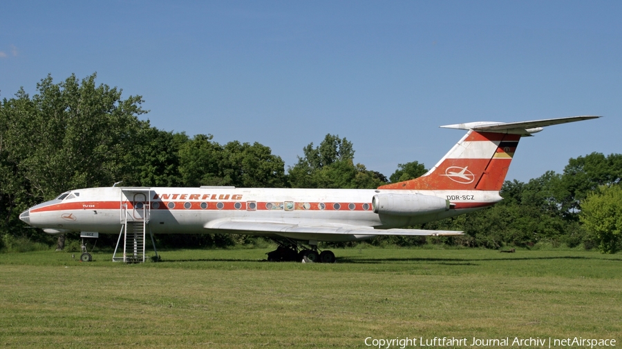 Interflug Tupolev Tu-134K (DDR-SCZ) | Photo 406952