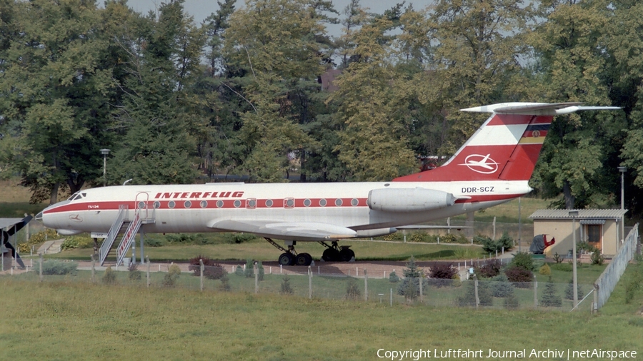 Interflug Tupolev Tu-134K (DDR-SCZ) | Photo 406951