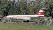 Interflug Tupolev Tu-134K (DDR-SCZ) at  Bernsdorf (near Zwickau), Germany