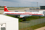 Interflug Ilyushin Il-18D (DDR-STG) at  Erfurt-Weimar, Germany