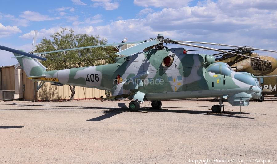 East German Air Force Mil Mi-24D Hind-D (406) | Photo 312731