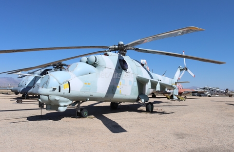 East German Air Force Mil Mi-24D Hind-D (DDR 406) at  Tucson - Davis-Monthan AFB, United States