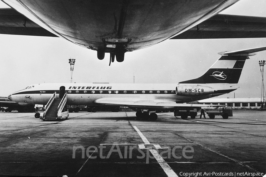 Interflug Tupolev Tu-134 (DM-SCB) | Photo 67675