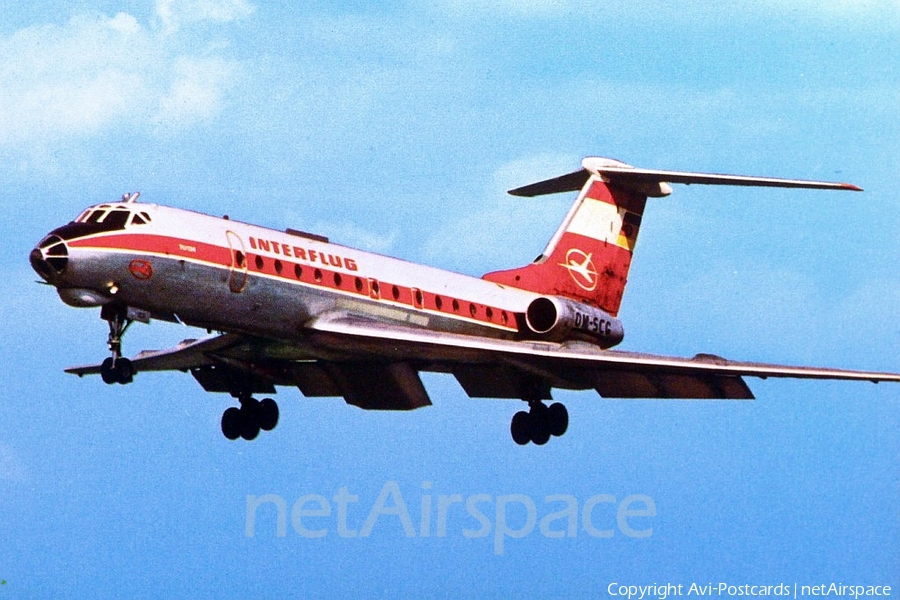 Interflug Tupolev Tu-134 (DM-SCG) | Photo 91180