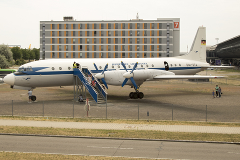 Deutsche Lufthansa (GDR/DDR) Ilyushin Il-18V (DM-STA) at  Leipzig/Halle - Schkeuditz, Germany