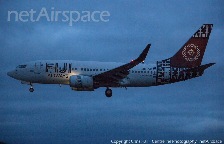 Fiji Airways Boeing 737-7X2 (DQ-FJF) | Photo 403213