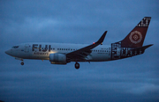 Fiji Airways Boeing 737-7X2 (DQ-FJF) at  Durham Tees Valley, United Kingdom