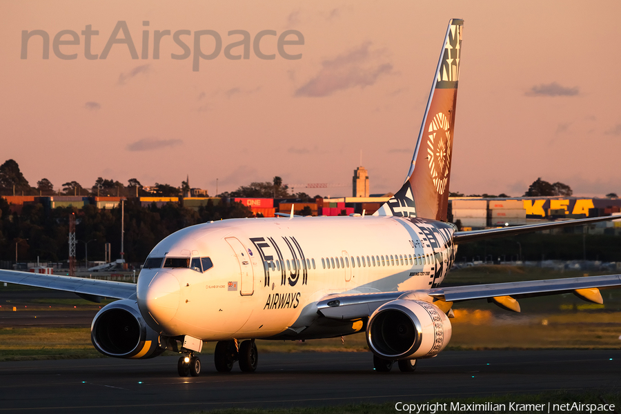 Fiji Airways Boeing 737-7X2 (DQ-FJF) | Photo 391462