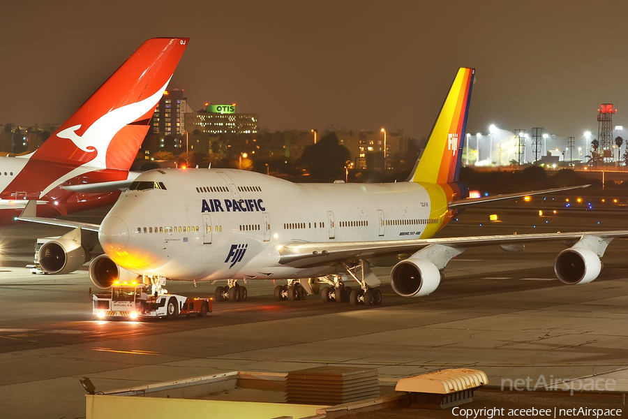 Air Pacific Boeing 747-412 (DQ-FJK) | Photo 55198