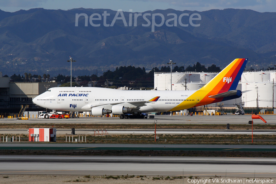 Air Pacific Boeing 747-412 (DQ-FJL) | Photo 7222