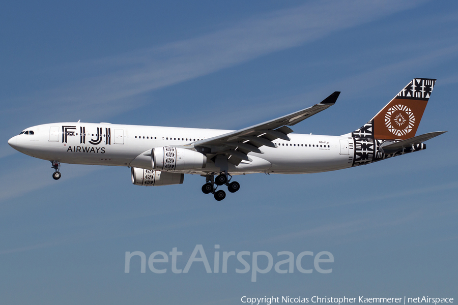 Fiji Airways Airbus A330-243 (DQ-FJT) | Photo 100424
