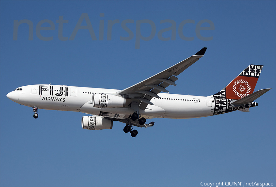Fiji Airways Airbus A330-243 (DQ-FJT) | Photo 34510