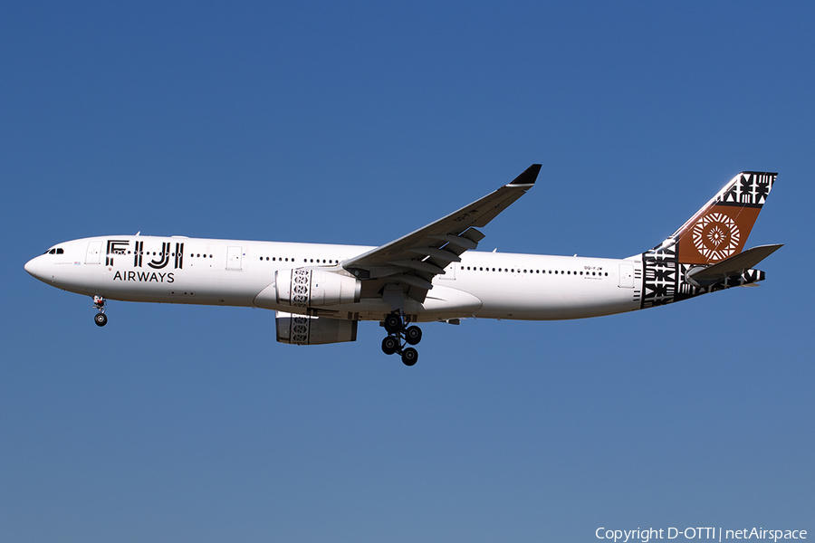 Fiji Airways Airbus A330-343E (DQ-FJW) | Photo 538816
