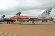 Royal Danish Air Force (Flyvevåbnet) General Dynamics F-16AM Fighting Falcon (E-006) at  RAF Fairford, United Kingdom