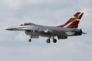 Royal Danish Air Force (Flyvevåbnet) General Dynamics F-16A Fighting Falcon (E-194) at  RNAS-Yeovilton, United Kingdom