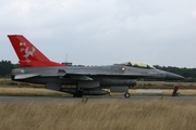 Royal Danish Air Force (Flyvevåbnet) General Dynamics F-16AM Fighting Falcon (E-195) at  Kleine Brogel AFB, Belgium