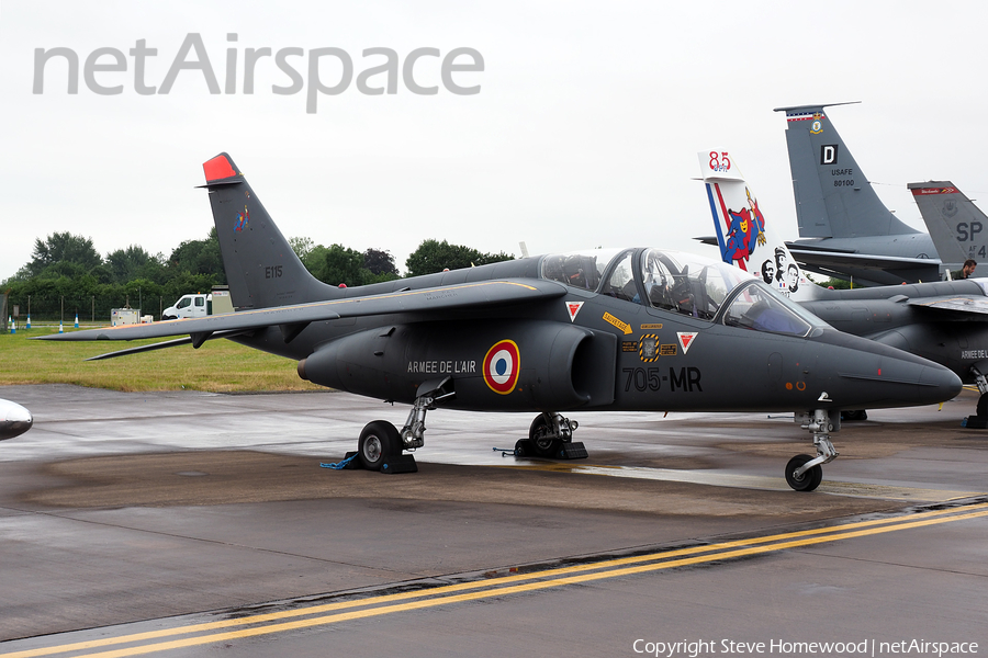 French Air Force (Armée de l’Air) Dassault-Dornier Alpha Jet E (E115) | Photo 185936