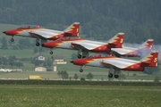 Spanish Air Force (Ejército del Aire) CASA C-101EB Aviojet (E.25-26) at  Zeltweg, Austria