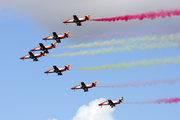 Spanish Air Force (Ejército del Aire) CASA C-101EB Aviojet (E.25-28) at  RAF Fairford, United Kingdom