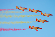 Spanish Air Force (Ejército del Aire) CASA C-101EB Aviojet (E.25-28) at  Lleida–Alguaire, Spain