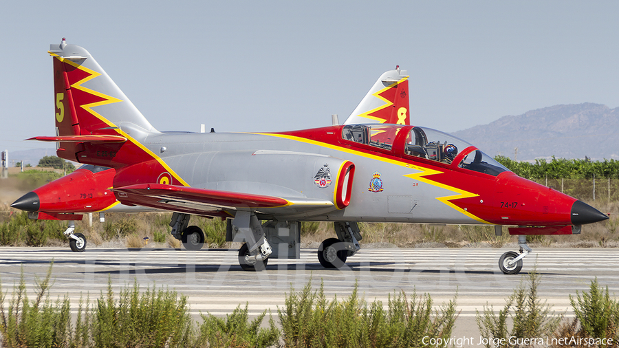 Spanish Air Force (Ejército del Aire) CASA C-101EB Aviojet (E.25-63) | Photo 266768