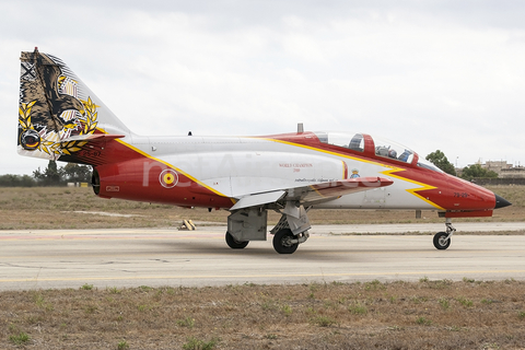 Spanish Air Force (Ejército del Aire) CASA C-101EB Aviojet (E.25-87) at  Luqa - Malta International, Malta