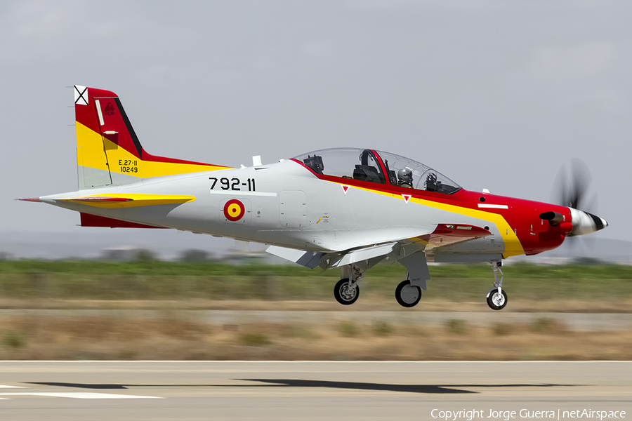 Spanish Air Force (Ejército del Aire) Pilatus PC-21 (E.27-11) | Photo 537400