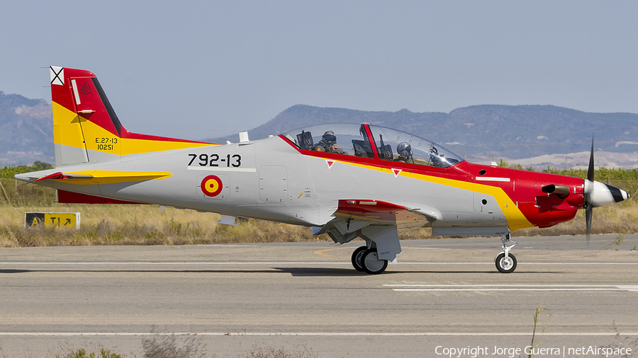 Spanish Air Force (Ejército del Aire) Pilatus PC-21 (E.27-13) | Photo 538314