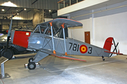 Spanish Air Force (Ejército del Aire) CASA 1.131E Jungmann (E.3B-521) at  Hendon Museum, United Kingdom