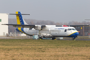 B&H Airlines ATR 72-212 (E7-AAE) at  Mönchengladbach, Germany