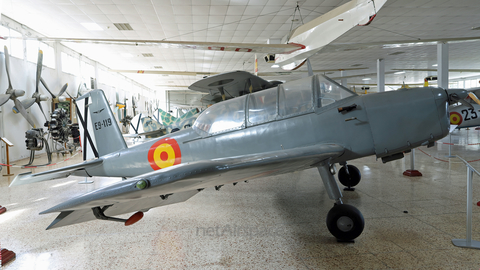Spanish Air Force (Ejército del Aire) AISA I-115 Garrapata E9 (E.9-119) at  Madrid - Cuatro Vientos, Spain