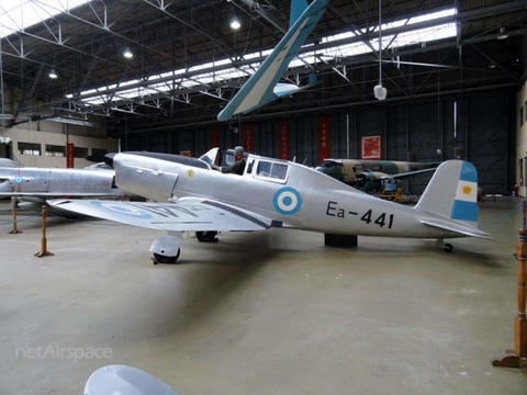 Argentine Air Force (Fuerza Aérea Argentina) Fiat G.46-5B (EA-441) at  Moron, Argentina