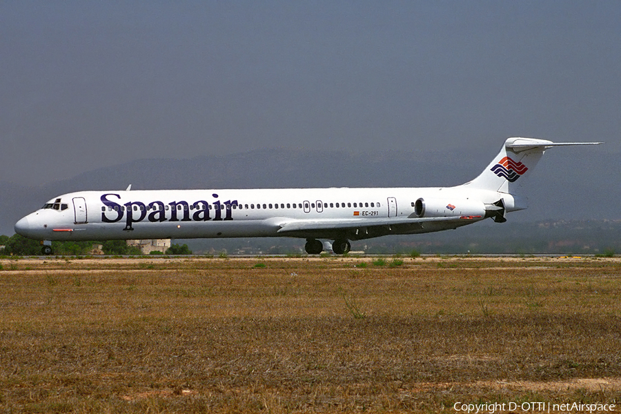 Spanair McDonnell Douglas MD-83 (EC-291) | Photo 147586