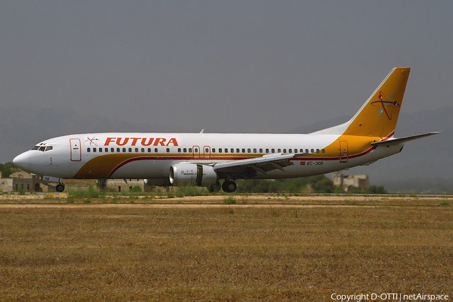 Futura International Airways Boeing 737-4Y0 (EC-308) | Photo 147587